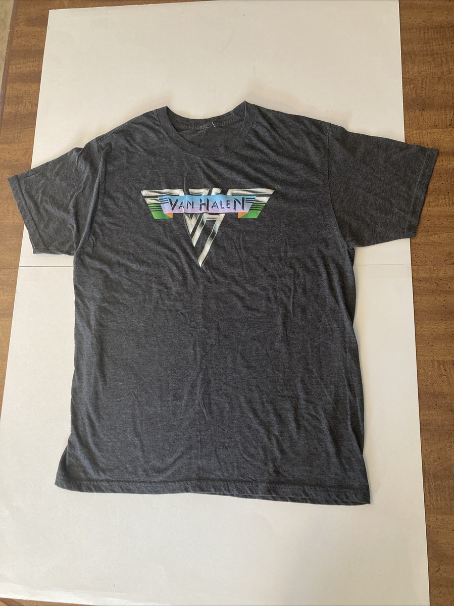 Van Halen World Tour 2007-2008 Vintage Gray T Shirt | eBay