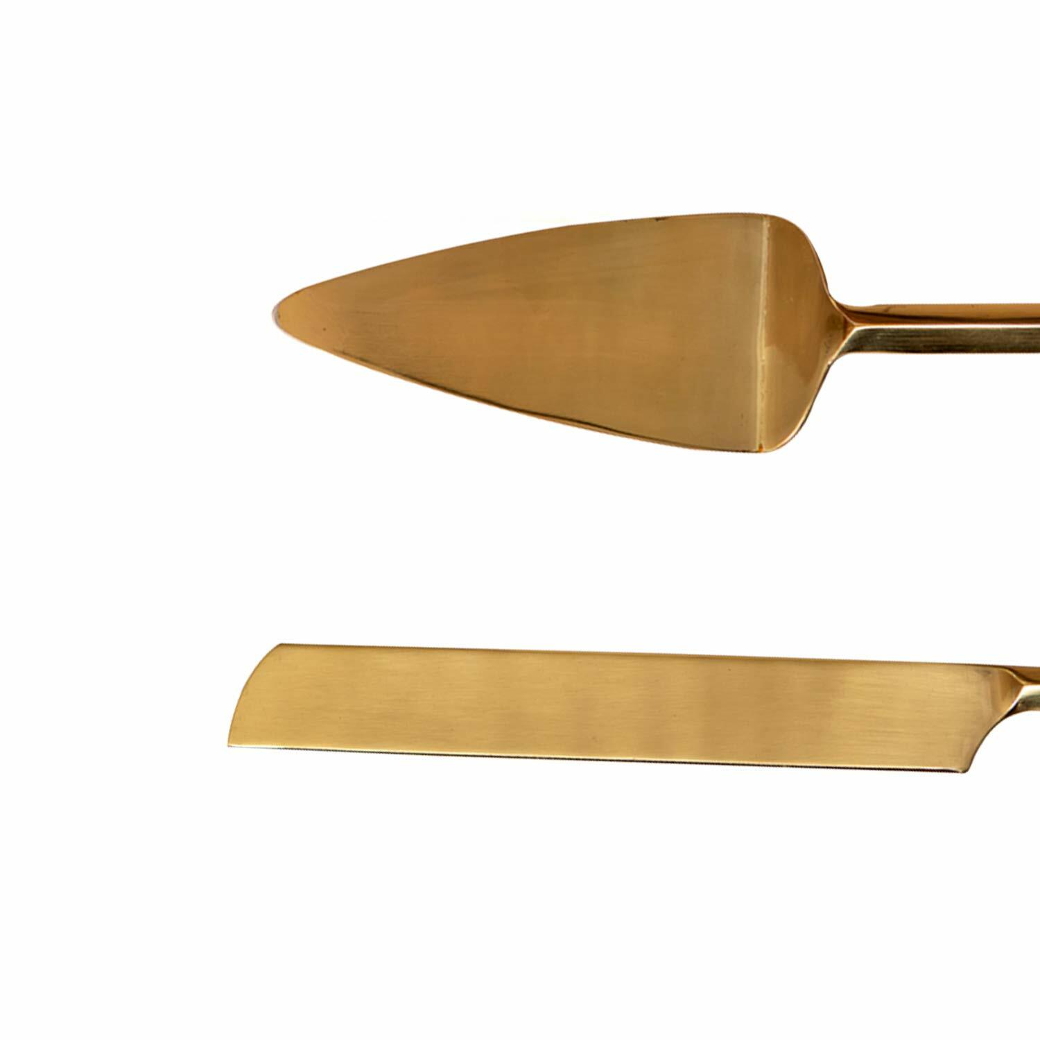 Wooden Cake Stand Dessert Platter stand with Gold cake Servers Set eBay