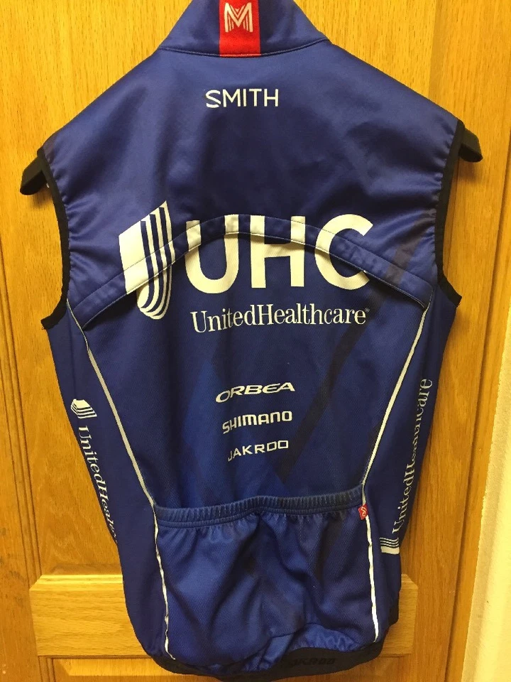 United Healthcare UHC Orbea Pro Cycling Team Thermal Vest Cyclocross Jakroo XS - Image 4 of 4