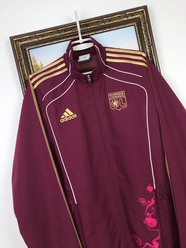 Olympique Lyonnais 2010 Special Fußball Jacke Fußball Track Top Herren selten Gr. M - Bild 4 von 20