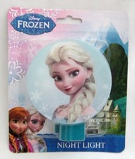 Disney Frozen 3" Animated Princess and Queen Elsa Wall Night Light-Brand New 