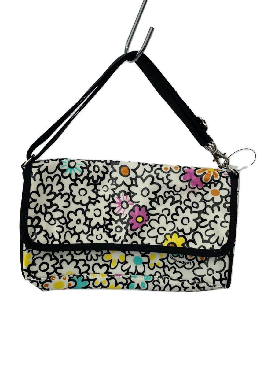 LESPORTSAC Messenger/Shoulder Bag/-/WHT/Floral