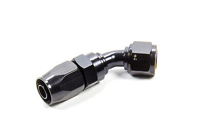 Fragola Hose Fitting #6 45-Degree. to #8 Hose Black 224505-BL Fragola Hose Fitting #6 45-Degree. to #8 Hose Black 224505-BL