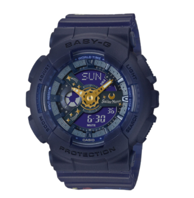 中古 CASIO Baby-G トリコロールカラー BA-110TR Baby-G - CASIO Baby-G BA-110TR ホワイト トリコロール 中古