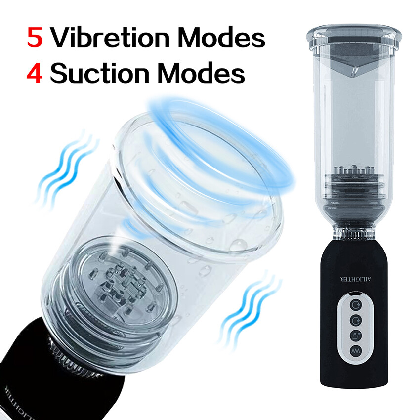 Rechargeable Water Electric Hydro Penis Pump combines air or water