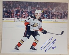 Jackson LaCombe Autographed Signed Anaheim Ducks 8x10 Photo COA