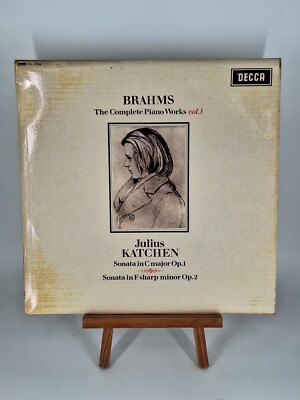 MUSTERPLATTE - Johannes Brahms The Complete Piano Works Vol. 3 - Decca SXL 6129
