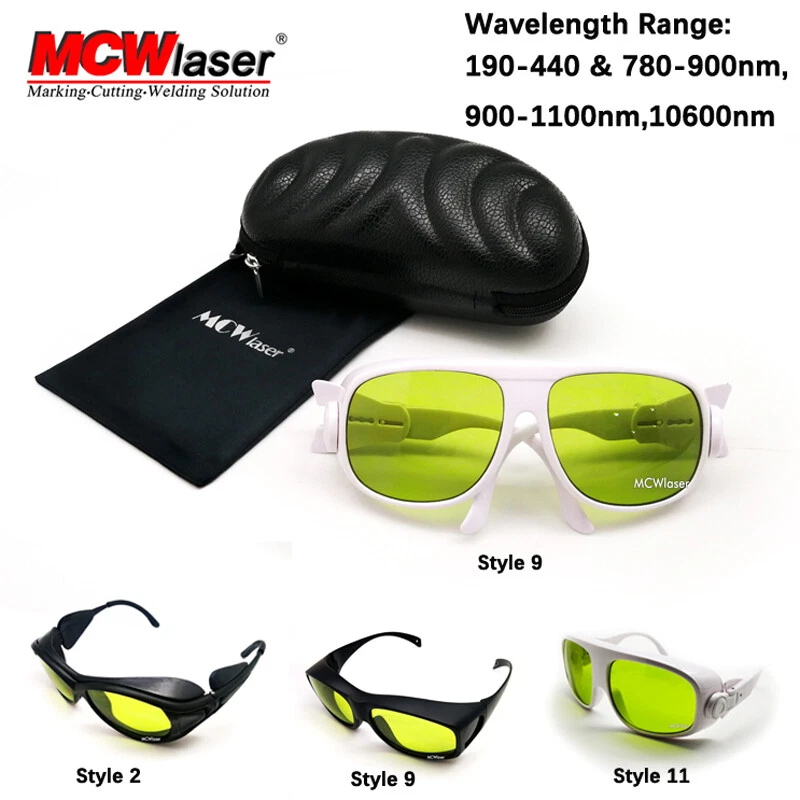 Laser Safety Goggles 190-440 &780-900nm 900-1100nm 10600nm OD5+ CE For CO2 Laser - Image 2 of 4