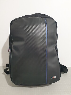 BMW Carbon PU Red Stripe Computer Rucksack für 15-15.6'' Laptop