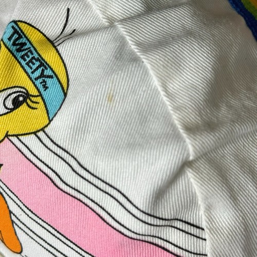 1984 Vintage Rare Tweety Casquette Cycling Cap Just4Kids Warner Bros Collectible - Picture 12 of 15