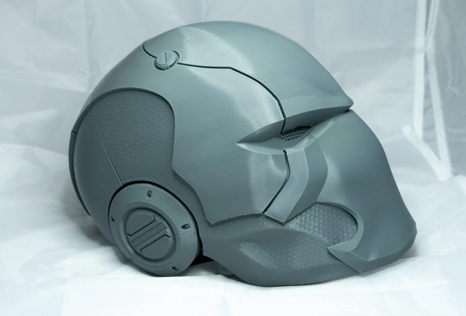 DC Rojo Ronin Fan Art Cosplay Disfraz Casco Máscara Impresión 3D Foto 2 de 4