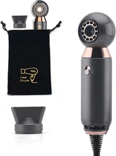 Professional Hair Dryer 800W Lightweight & Compact Blow Dryer Powerful Flow Hair