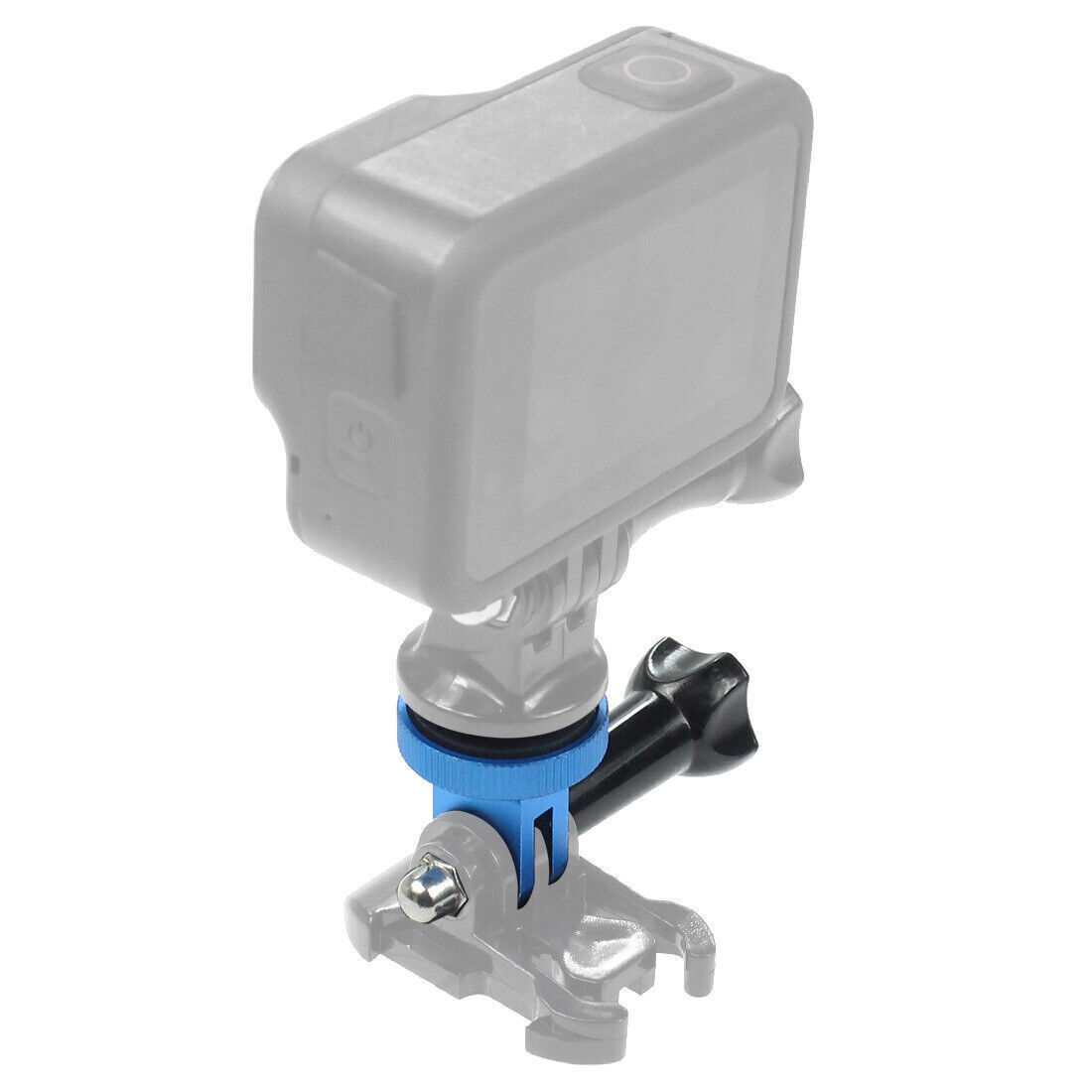 FEICHAO Adattatore Per Montaggio A Treppiede Con Piastra A Sgancio Rapido Con Vite Da 1/4'' Compatibile Con Fotocamere GoPro/Canon/Sony/Zhiyun/Feiyu/Nikon (base A Sgancio Rapido - Foto 5