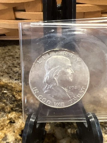 1948-D Franklin Half Dollar 50c Au