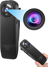 Mini Body Camera with Audio and Video Recording - 1080P HD Wearable Body Cam, Ni