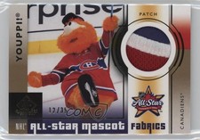 2024-25 Upper Deck SP Game Used All-Star Mascot Fabrics 12/35 Youppi ! Patch d9r