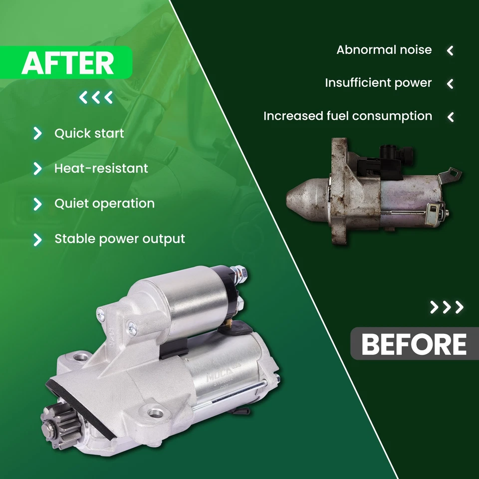Starter Motor Fit Ford Explorer Flex Taurus Lincoln MKT MKX Mercury 1.4KW 10T - Изображение 4 из 4