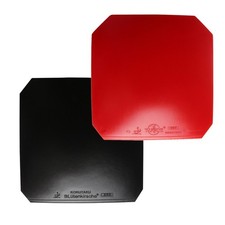 Black/Red Table Tennis Rubber/Hard Sponge Ping-Pong Rubber/Fast Attack Pingpong