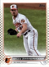2022 Topps Factory Set Gold Stars #157 Bruce Zimmermann - BB