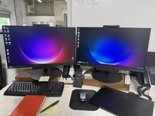 Lenovo Thinkcentre TIO24Gen3 24" IPS Led Monitor A17TIO24 w/Stand, Webcam.