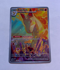 Pokémon TCG Rapidash 189/182 Destined Rivals Illustration Rare Full Art Holo EN