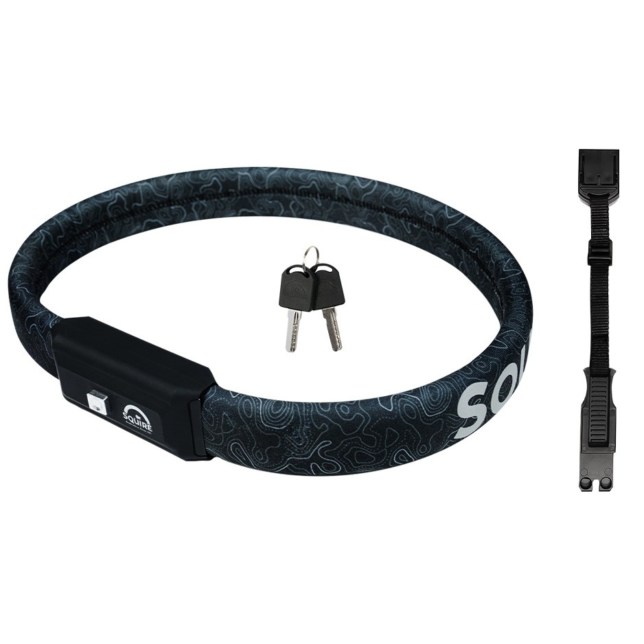 Squire Chainlok 10 Wearable Bike Lock - 10mm Hardened Steel Chain, Secure