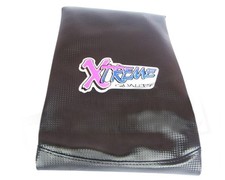 Sitzbezug Carbon Schwarz für GILERA RUNNER PIAGGIO 50 ROLLER SITZ BANK