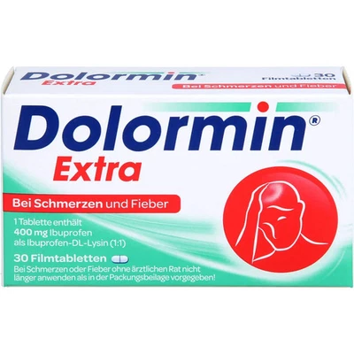KENVUE GERMANY GMBH (OTC) DOLORMIN extra Filmtabletten 30 St PZN 01094724