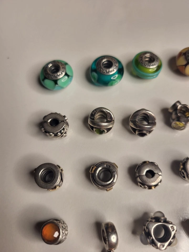 Pandora Charms Konvolut 925 Silber Silber - Bild 2 von 4