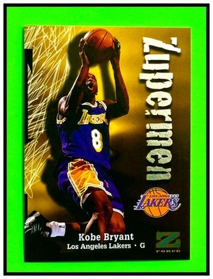 KOBE BRYANT  1998  Z-FORCE  ZUPERMEN  LOS ANGELES LAKERS  1-OWNER  MINT