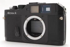 [Near MINT] Voigtlander Bessa-R Black 35mm Rangefinder Film Camera From JAPAN