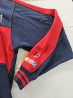 Vintage Jeff Gordon Nascar Dupont 24 Pull Over Hoodie 1/4 Zip Size L Blue / Red — photo 3