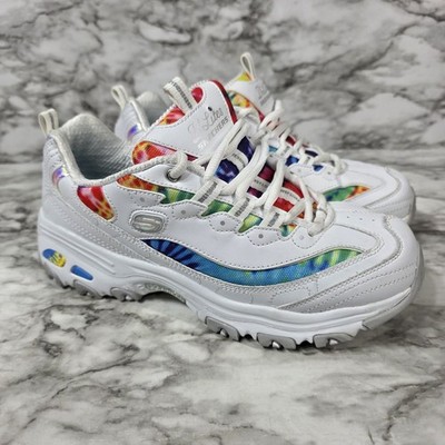 Sketchers Women s D Lites Summer Fiesta Athletic Sneakers Women's Size 9