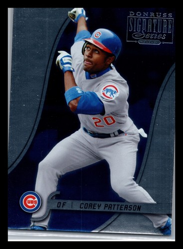 2003 Donruss Signature Corey Patterson #17 card