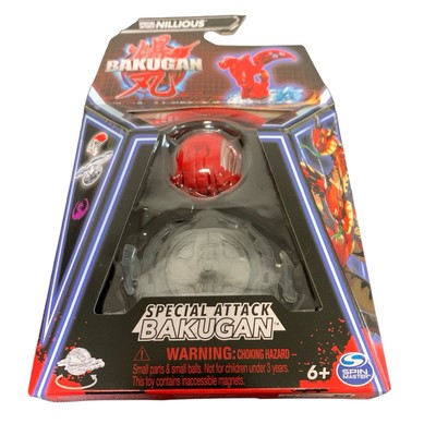 Bakugan Generation 3 Special Attack NILLIOUS Red Action Figure GEN 3