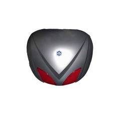 BAULETTO ORIGINALE PIAGGIO GRIGIO PULSAR PER BEVERLY TOURER 125 300 36LITRI