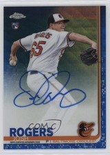 2019 Topps Chrome Rookie Blue Wave Refractor 96/150 Josh Rogers #RA-JR Auto 0hr
