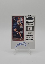 2022-23 Panini Contenders - Rookie Ticket Autograph Nikola Jovic #135 (AU, RC)
