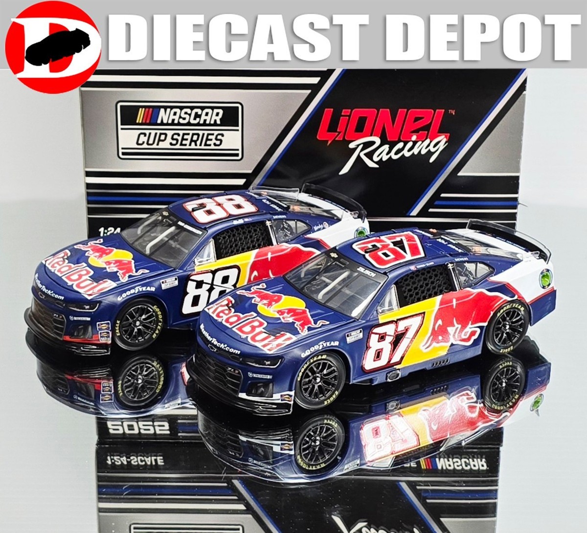 SVG & CONNOR ZILISCH 2025 RED BULL 2 -CAR COMBO 1/24 ARC DIECASTS