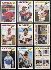 2026 Topps Heritage SP Short Prints lot of 9 Complete Your Set RC Dodgers Reds