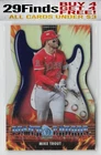 2026 Bowman Power Chords Mike Trout #PC-24 Chrome Die-Cut Card
