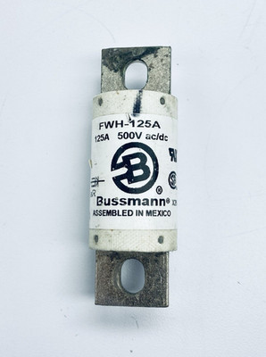BUSSMANN FWH-125A Hight Speed Fuse FWH 500vac/vdc 125A