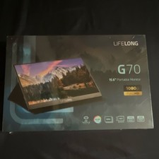LIFELONG G70 15.6in Portable Monitor FHD 1920x1080 60Hz USB-C HDMI Mini