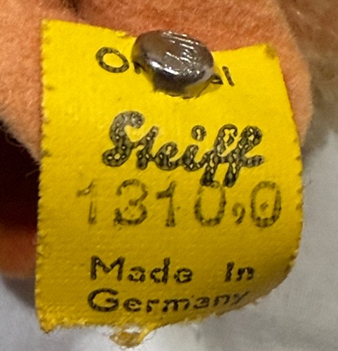 Steiff VINTAGE Pig Jolanthe 1310 con tutti i documenti d'identità e cavo da collo ottime condizioni - Foto 2 di 9