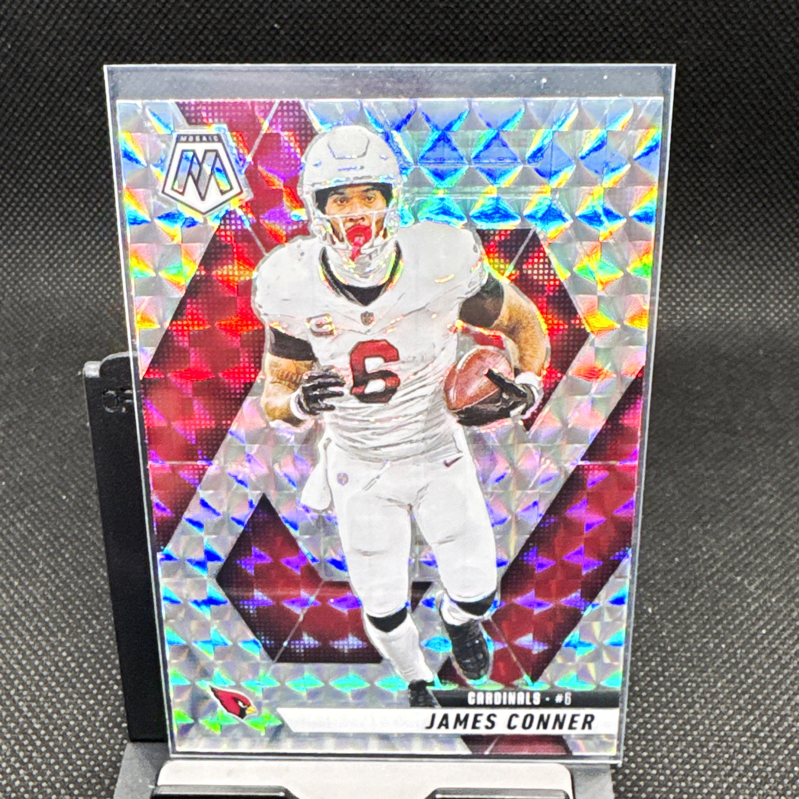 Panini 2025 Mosaic Football James Conner #227 Arizona Cardinals Prizm NFL
