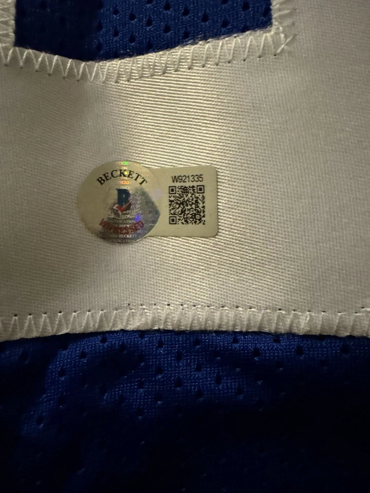 Camiseta Seahawks Matt Hasselbeck Firmada Autenticada Beckett Número 8 XL Foto 3 de 4