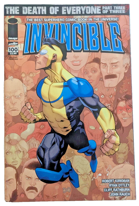 Image Comics Invincible #100 Second Printing M/NM