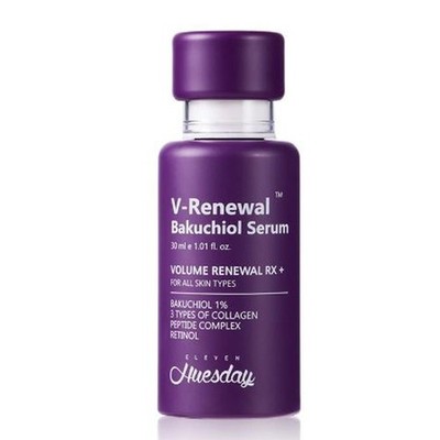 Eleven Huesday V-Vitalizing Bakuchiol Serum Night Facial Moisturizer 30ml