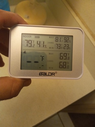 BALDR Wireless Pool Thermometer  Model: ET214-M - Unit shown only