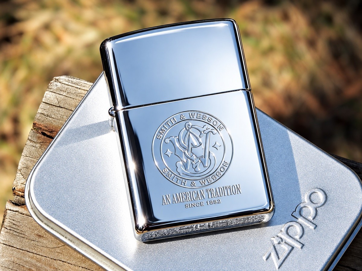 Zippo ジッポー Smith & Wesson Smith & Wesson Zippo Lighter - An American Tradition - Since 1852
